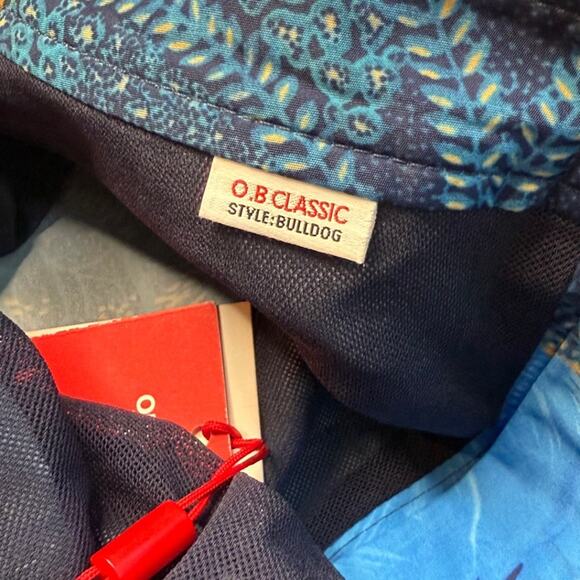 Orlebar Brown Blue Floral Swim Trunks - Picture 9 of 10